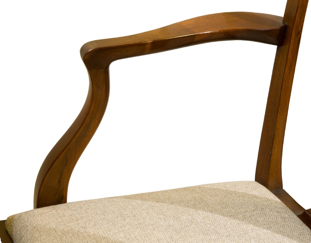 Set of 8 Hepplewhite style dining chairs View X