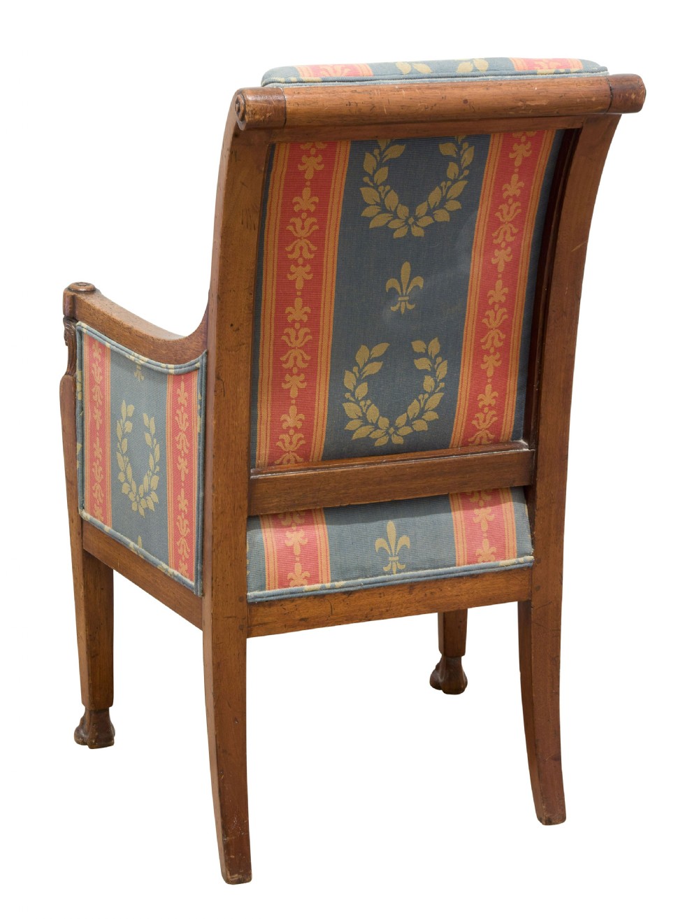 French Empire mahogany armchair c1810 View IV