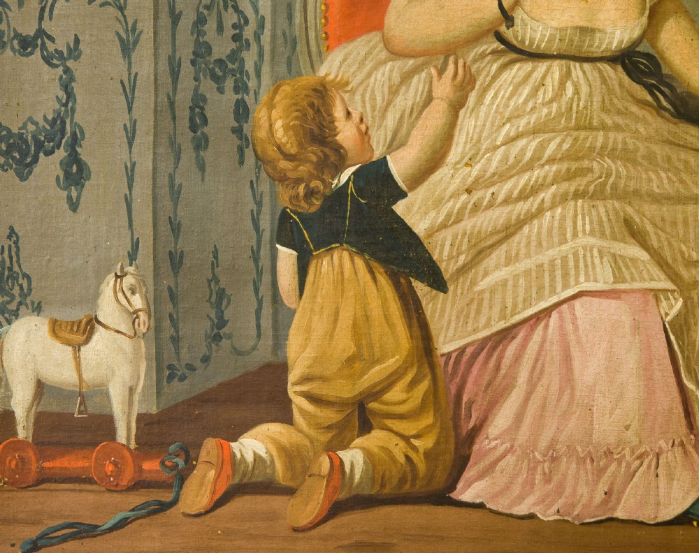 A French trumeau mirror c1810 View V