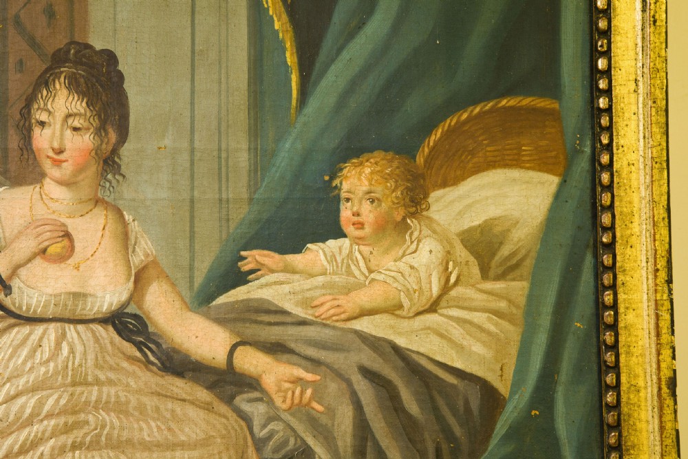 A French trumeau mirror c1810 View VII