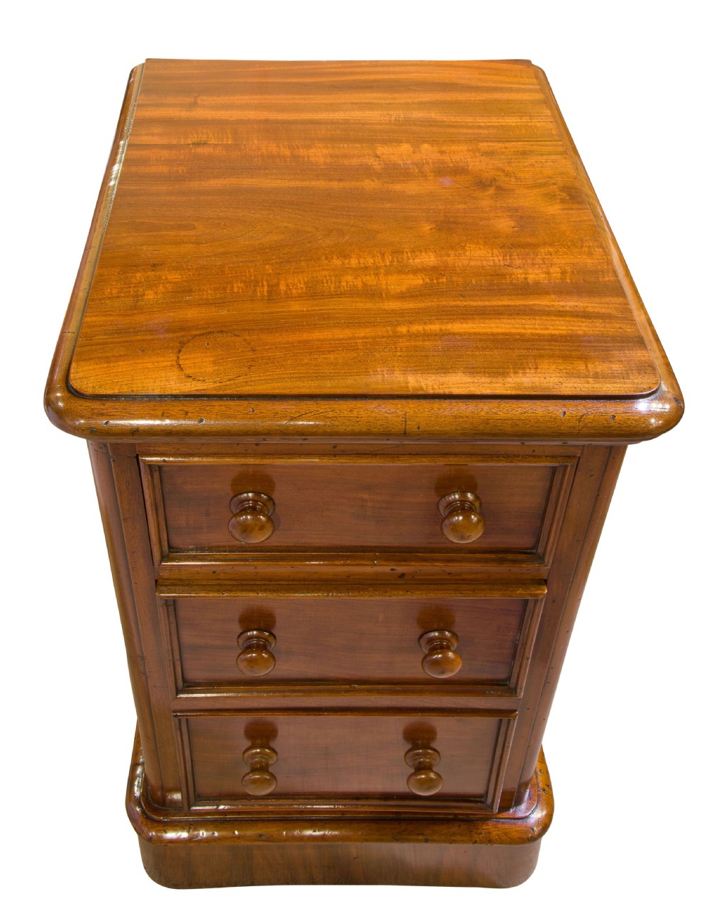 Pair of mahogany bedside chest of drawers View VII