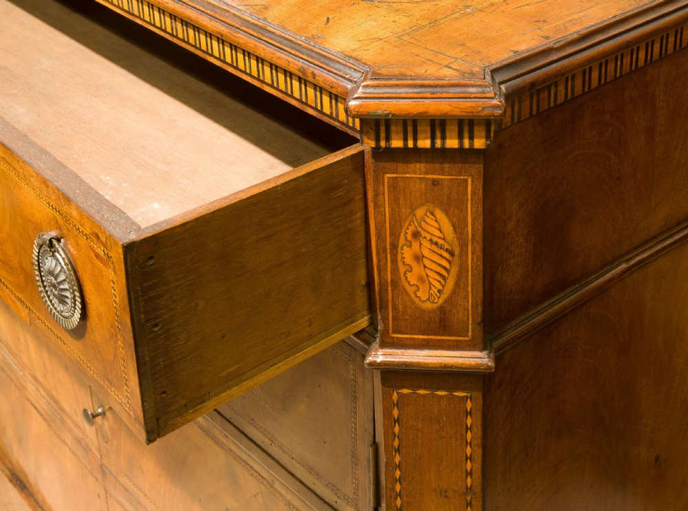 Mahogany & inlaid cabinet View VI