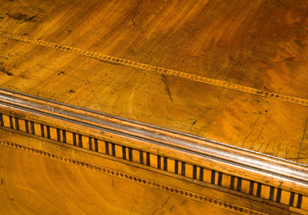 Mahogany & inlaid cabinet View VIII