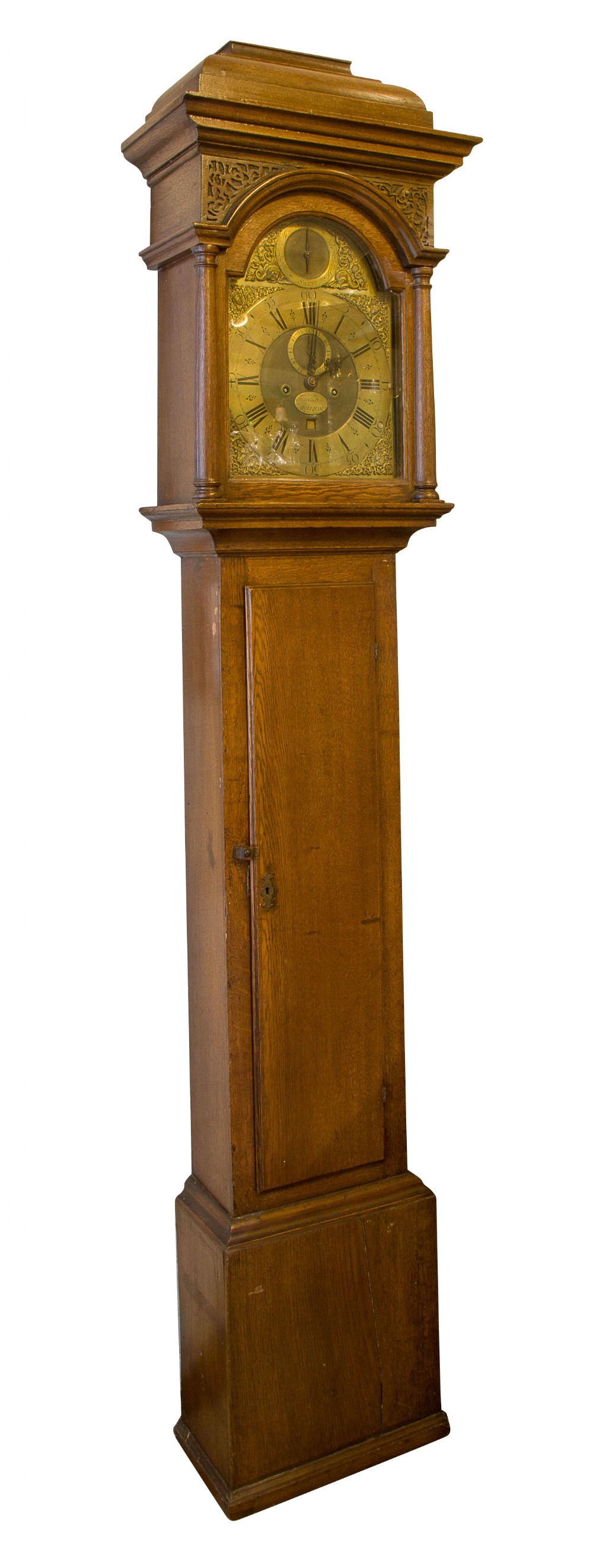 Thomas Hall of Holkham longcase clock