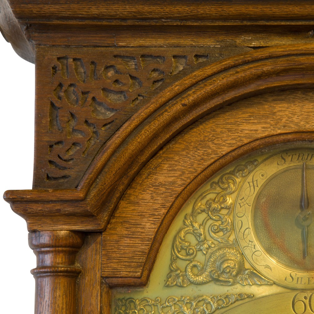 Thomas Hall of Holkham longcase clock View V