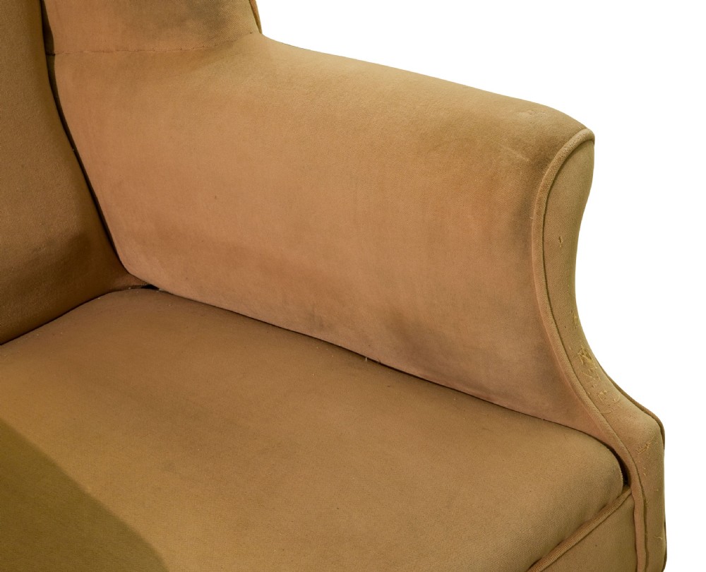 Queen Anne style wing armchair View IV
