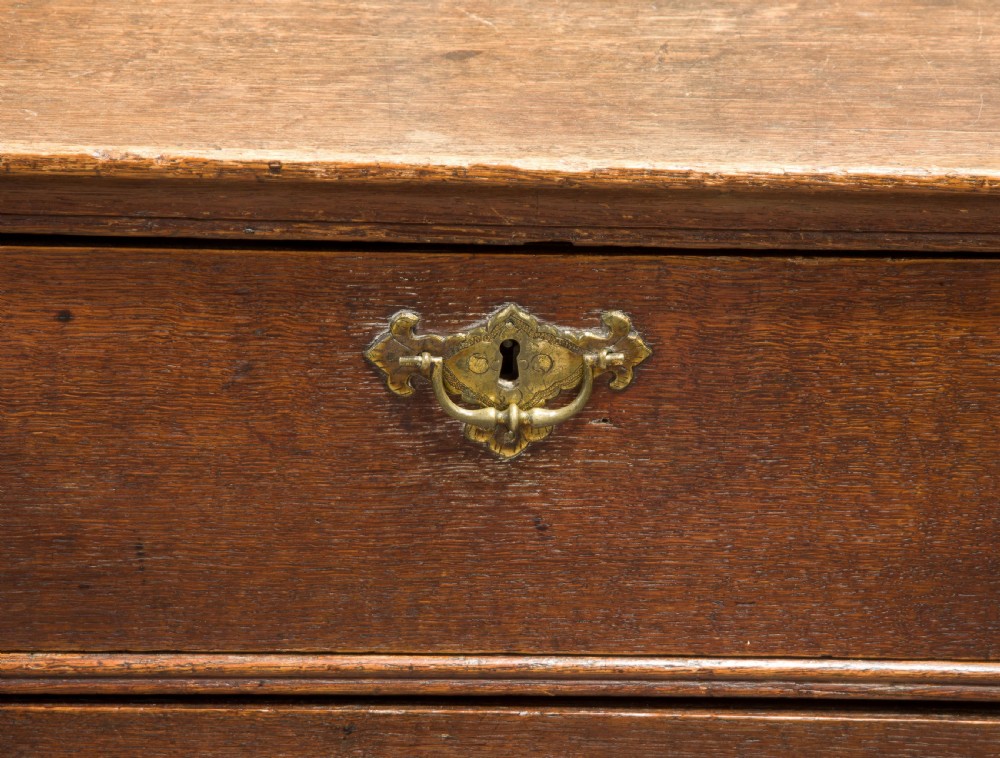 A Queen Anne Period Oak Chest of Drawers View VII