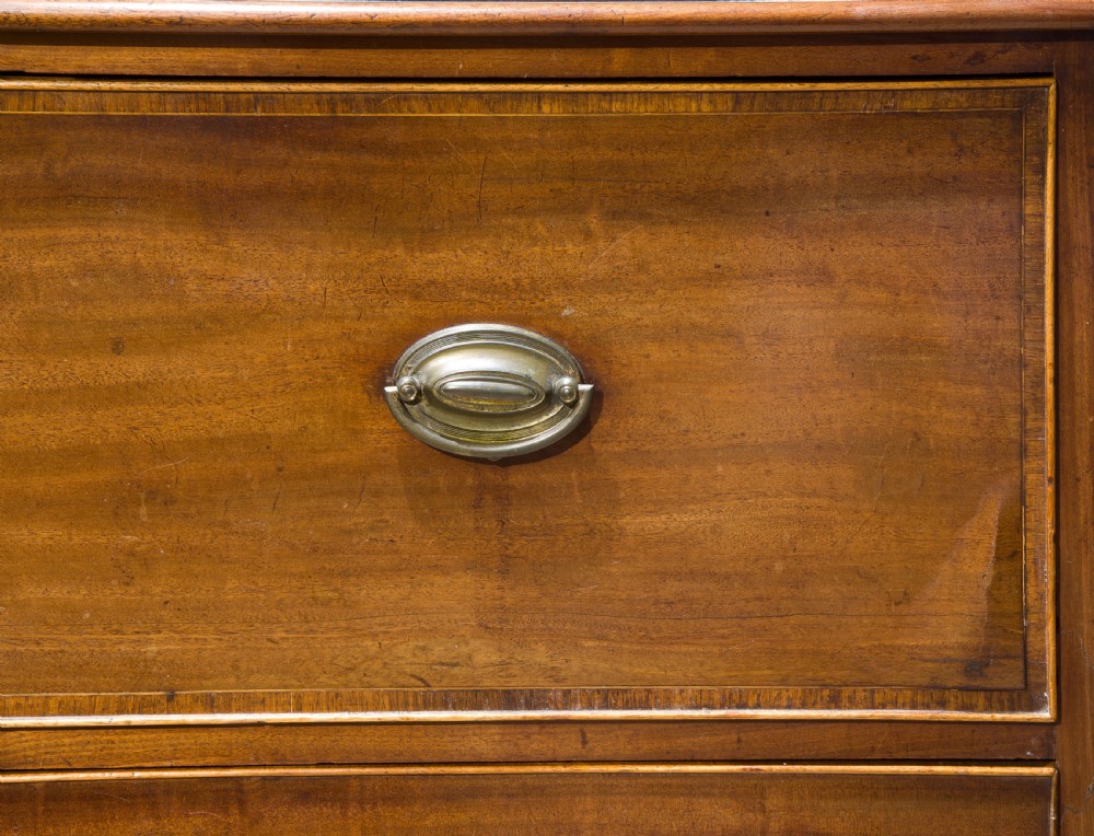 A George III Mahogany Secretaire Chest View IX
