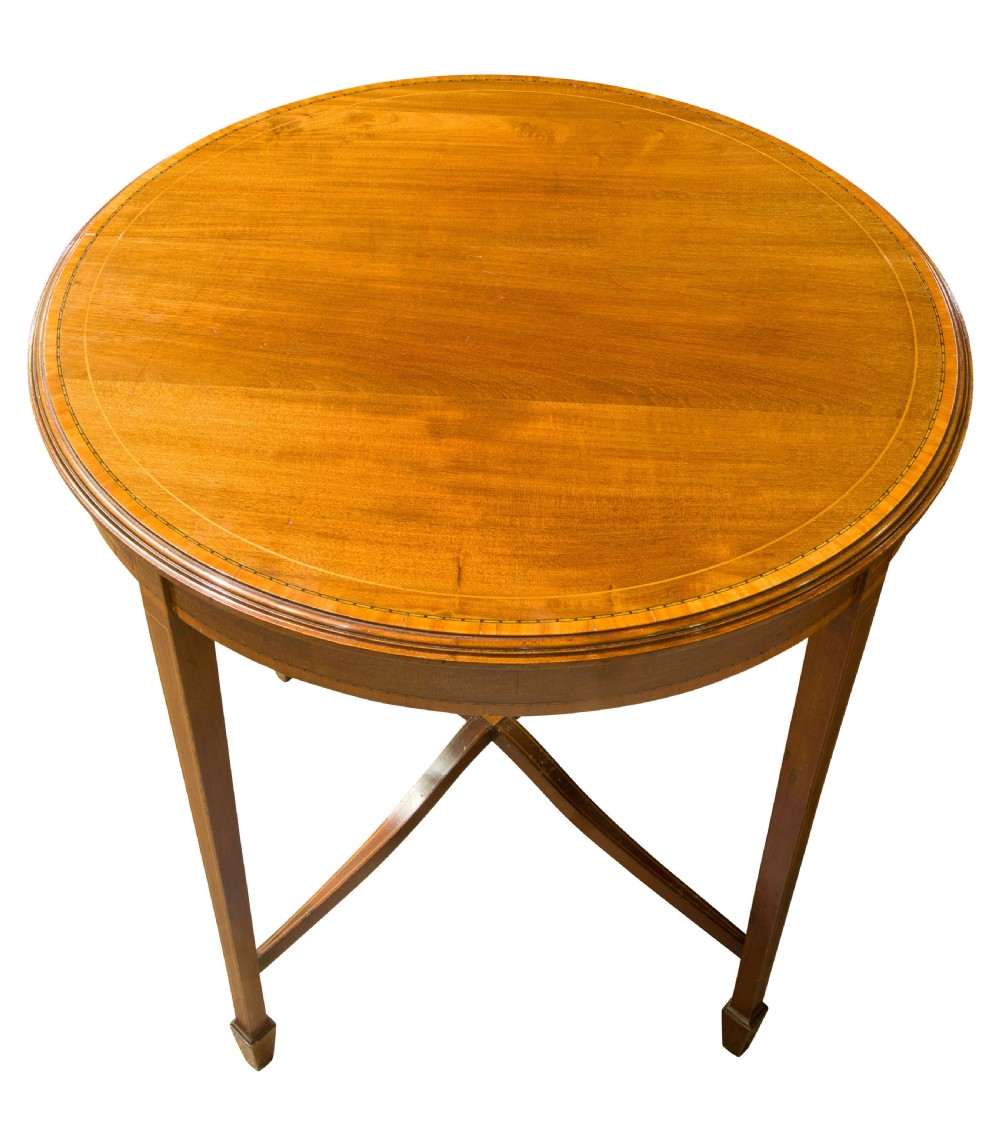 Pretty Edwardian circular table View III
