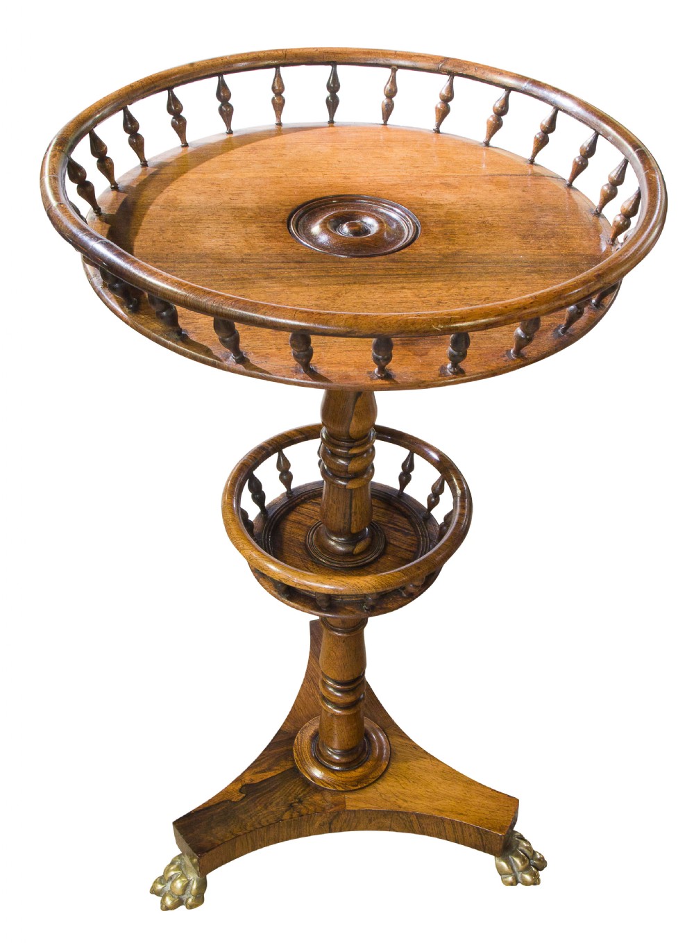 19thc pretty rosewood planter View II