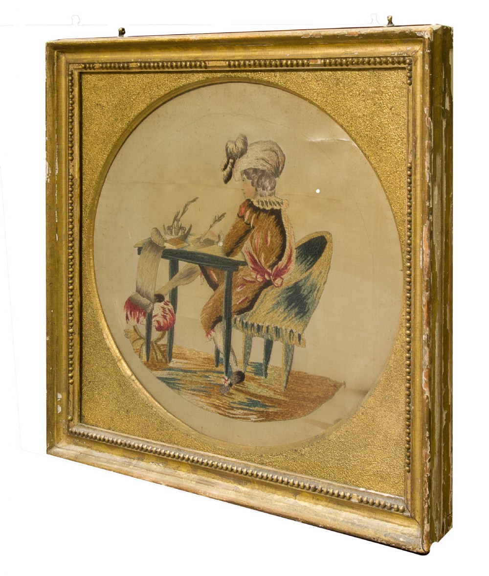 19thc silkwork View II