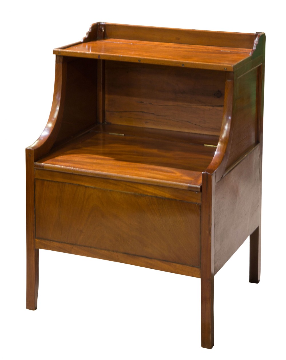 Regency mahogany commode