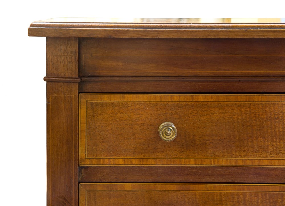 Edwardian mahogany wellington chest View VI