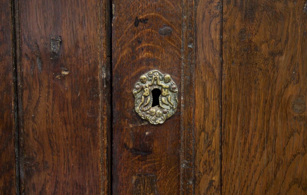 A late 17thCentury Welsh Oak Court Cupboard View VI