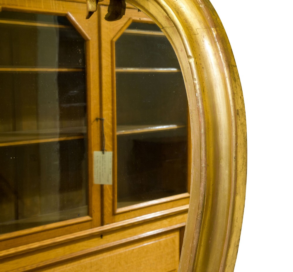 A mid Victorian Carved Giltwood Overmantel Mirror View III