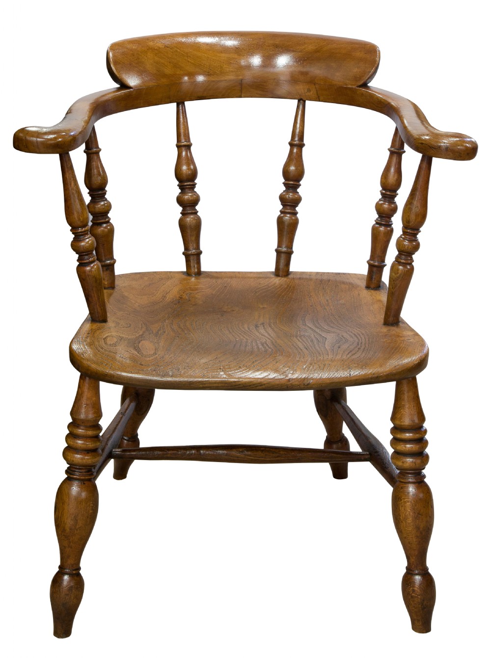 An Ash & Elm Smokers Bow Armchair View III