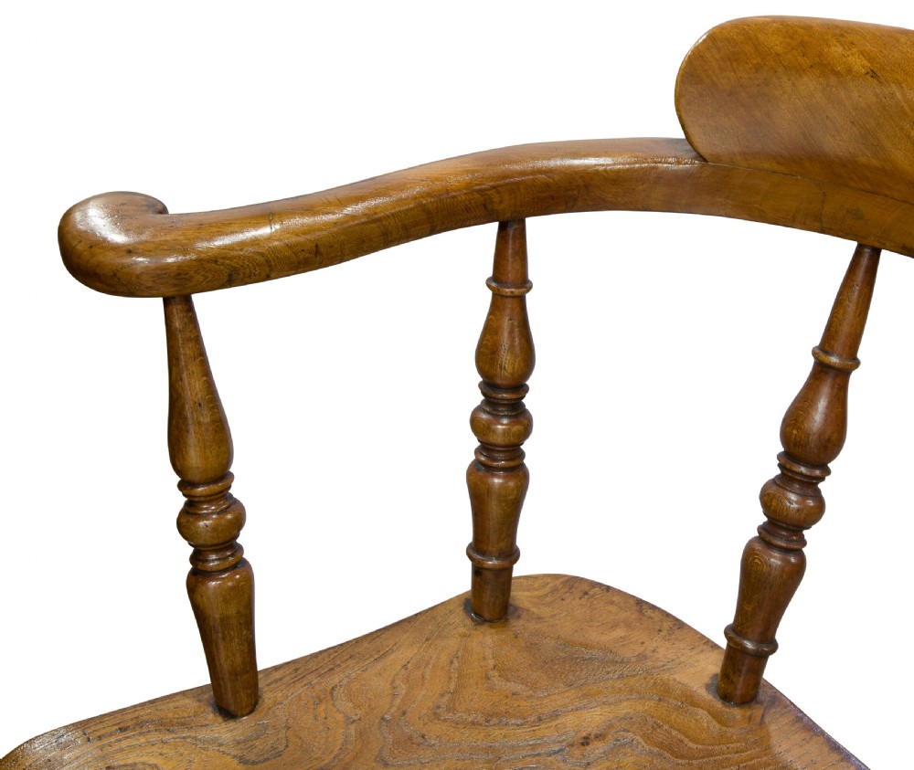 An Ash & Elm Smokers Bow Armchair View IV