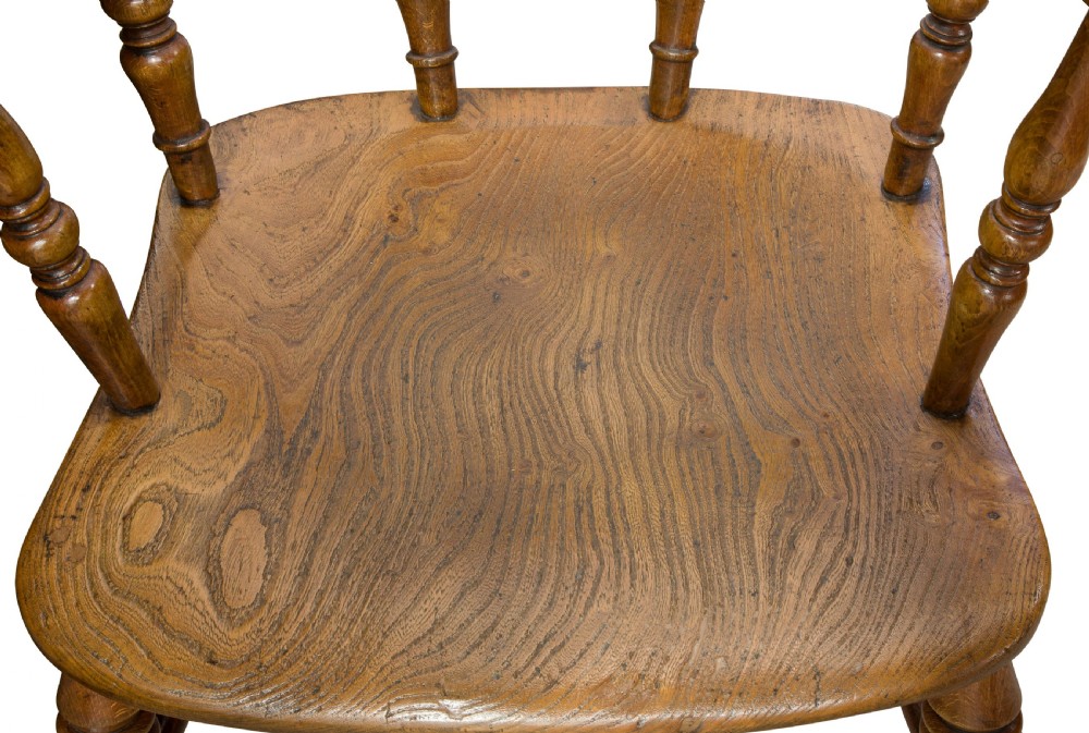 An Ash & Elm Smokers Bow Armchair View VI