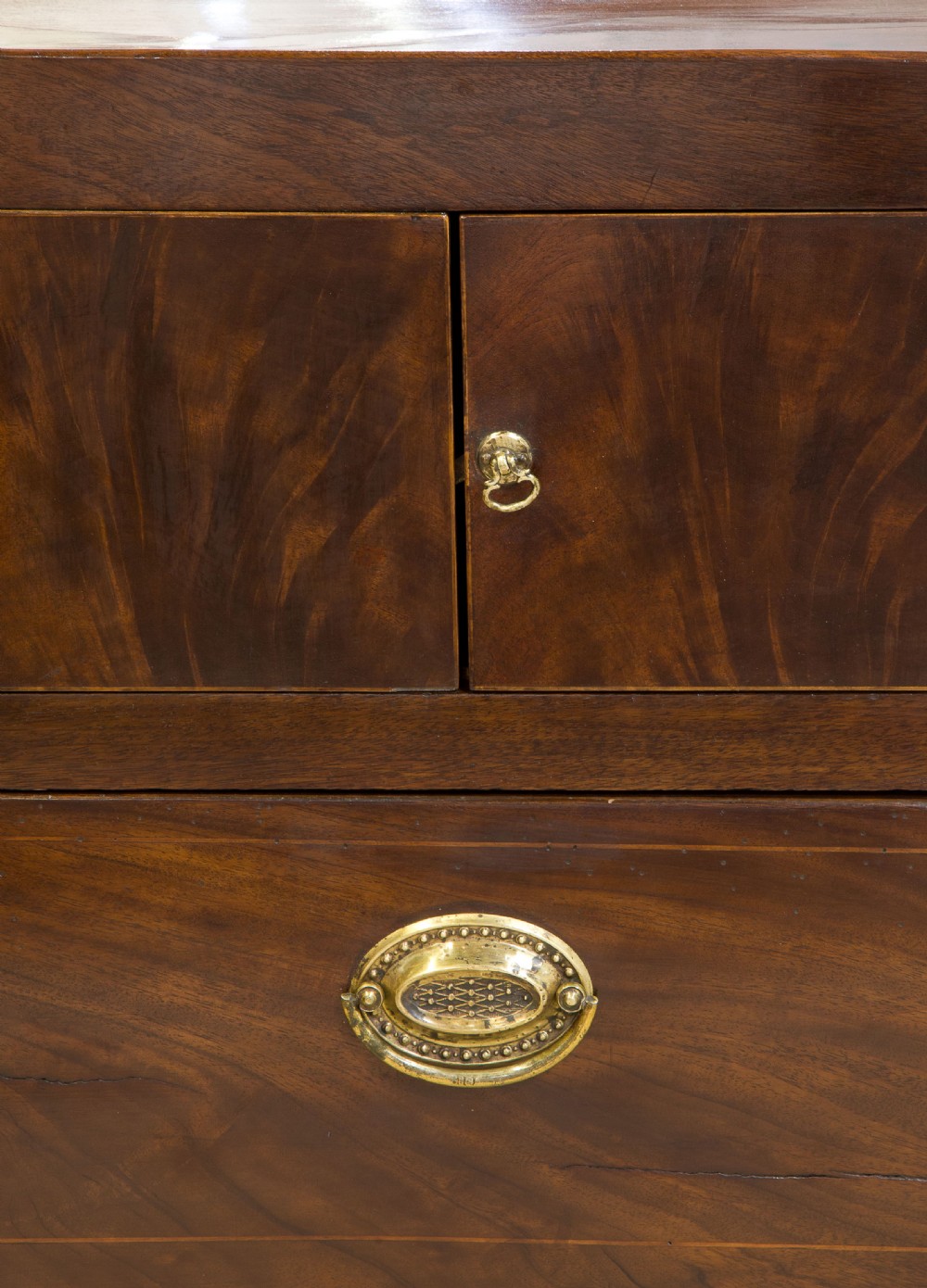 Geo III tray top bedside commode View VII