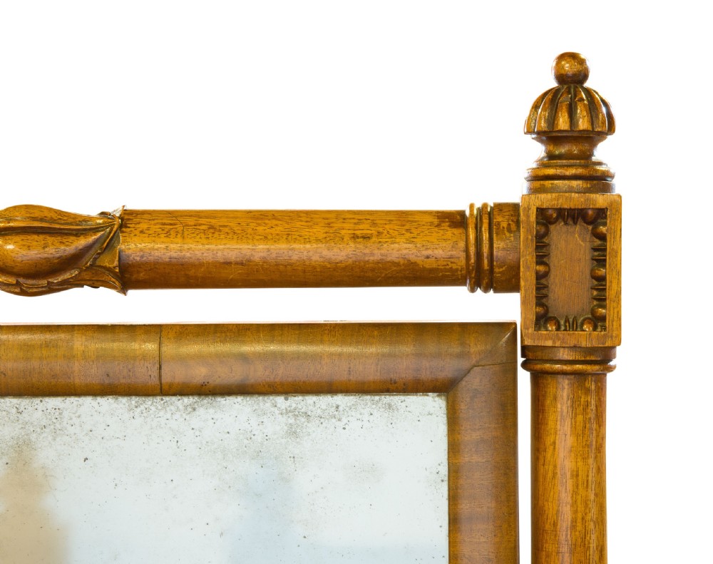 Regency mahogany cheval mirror View VII