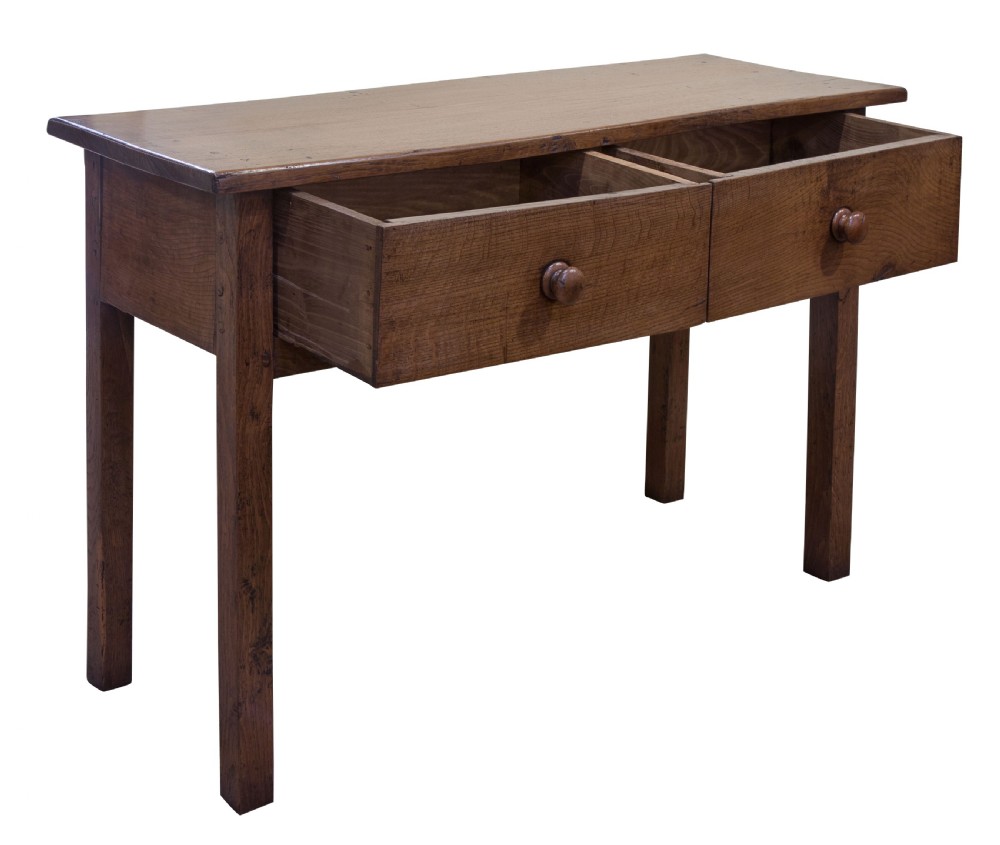 19thc French oak server View II