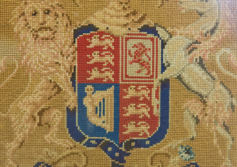 Needlepoint firescreen View VI