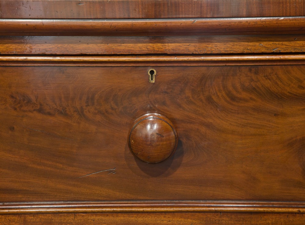 Regency mahogany chest of drawers View VI