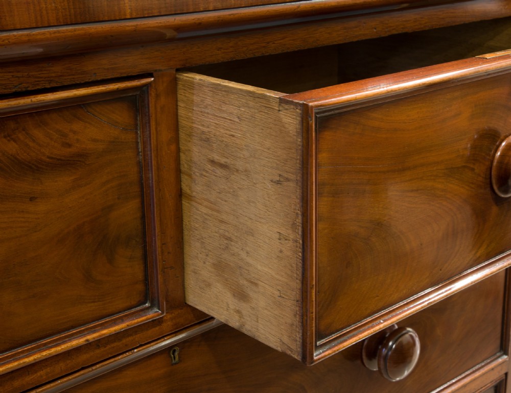 Regency mahogany chest of drawers View VII