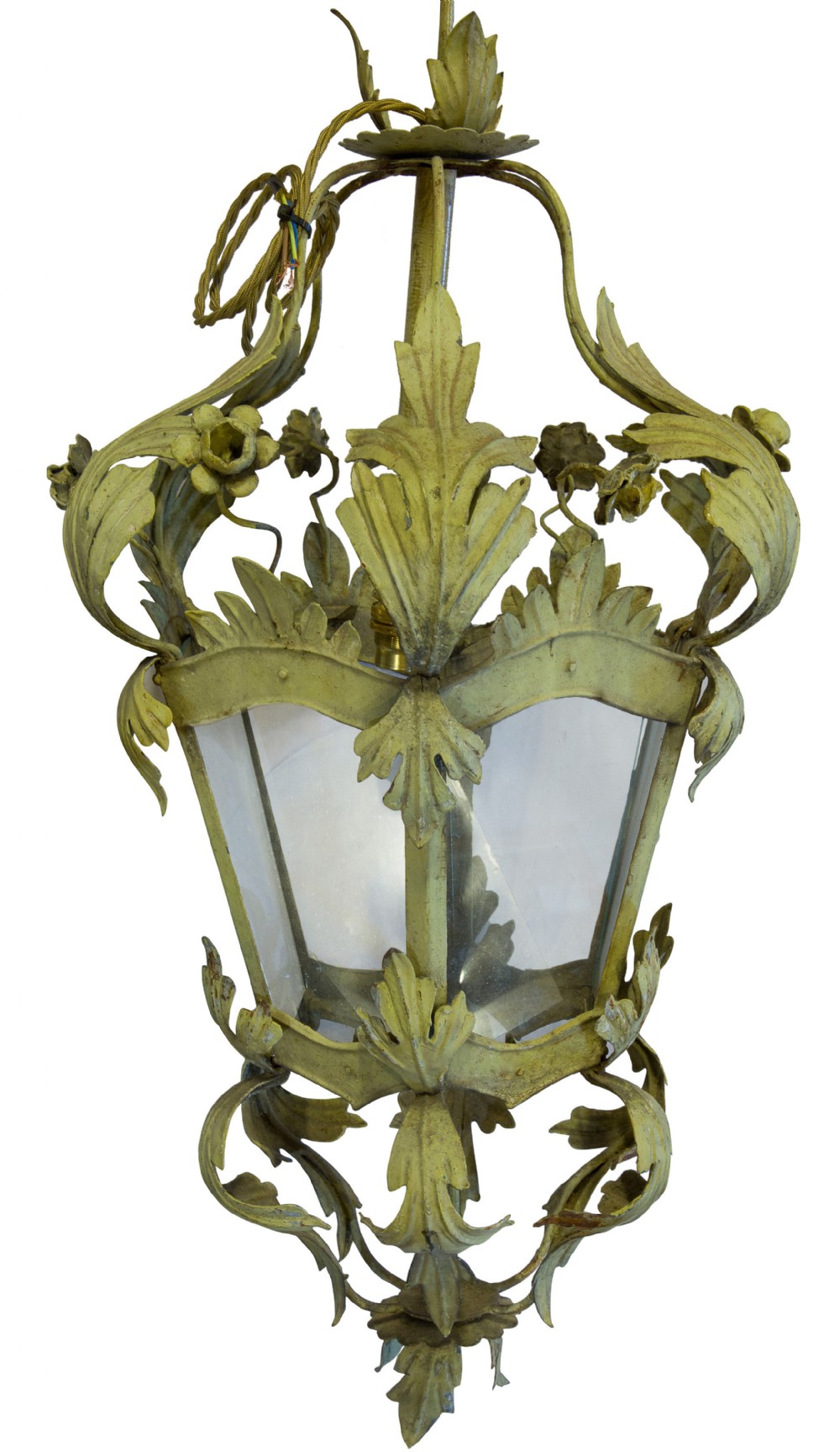 Italian tole lantern