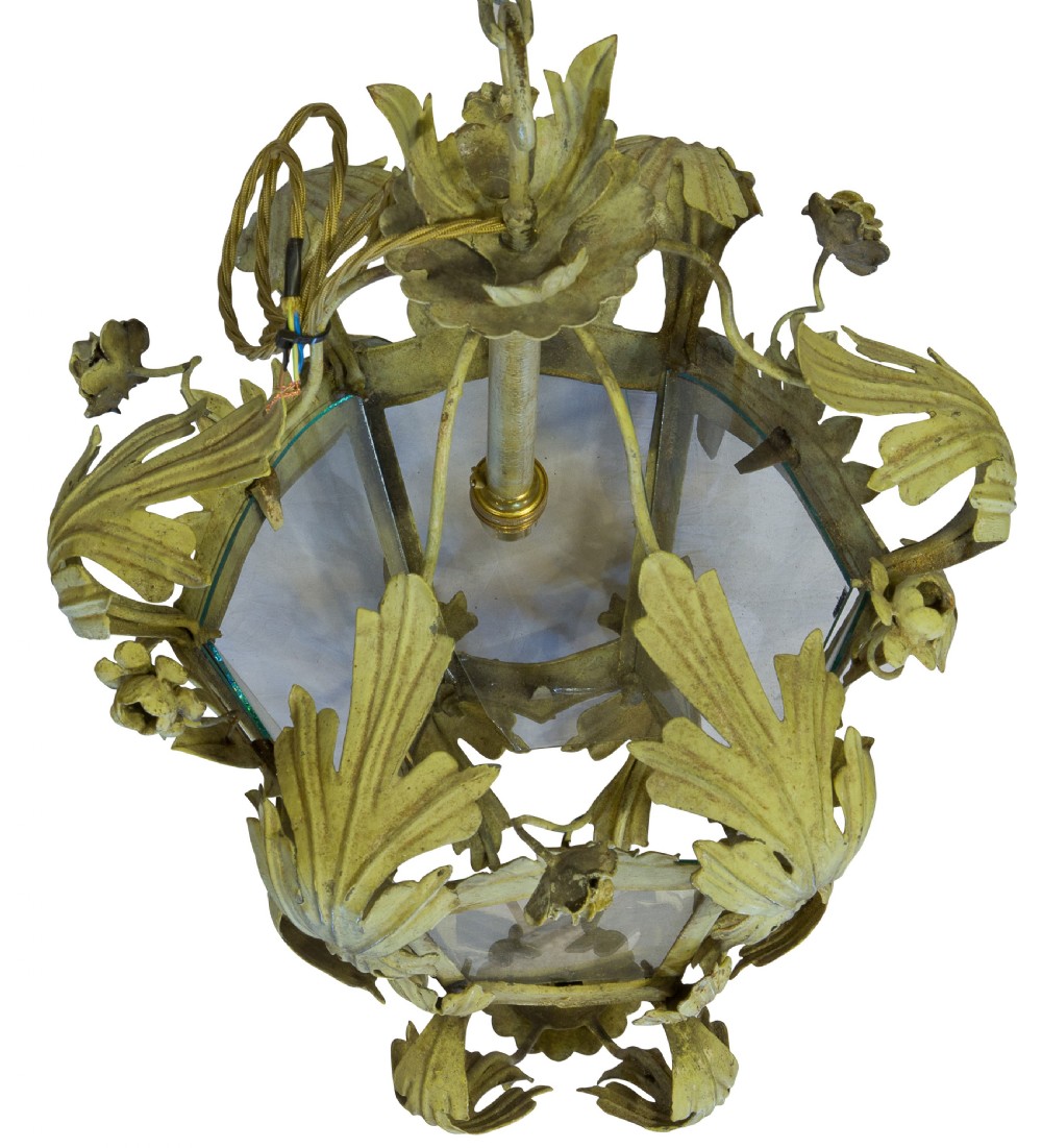 Italian tole lantern View III
