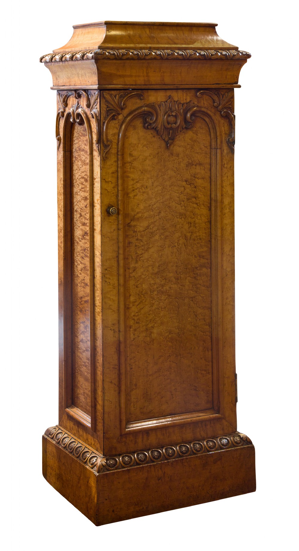19thc pedestal cupboard