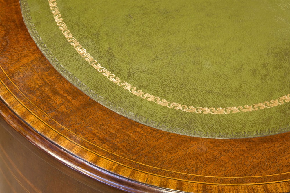Sheraton Revival kidney shaped kneehole desk View VIII