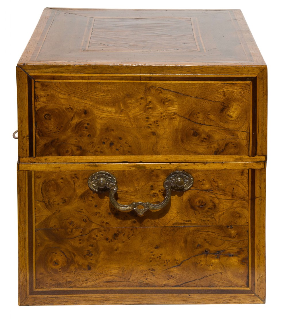 Geo III decanter box View IV