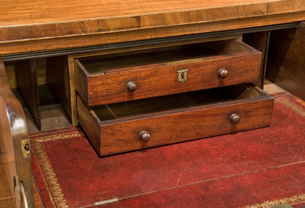 Regency mahogany secretaire View VI