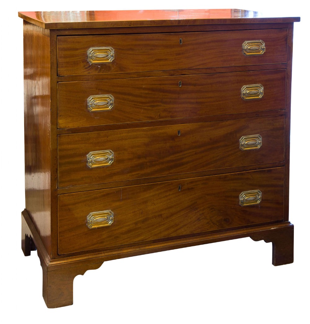 George III mahogany chest of drawers