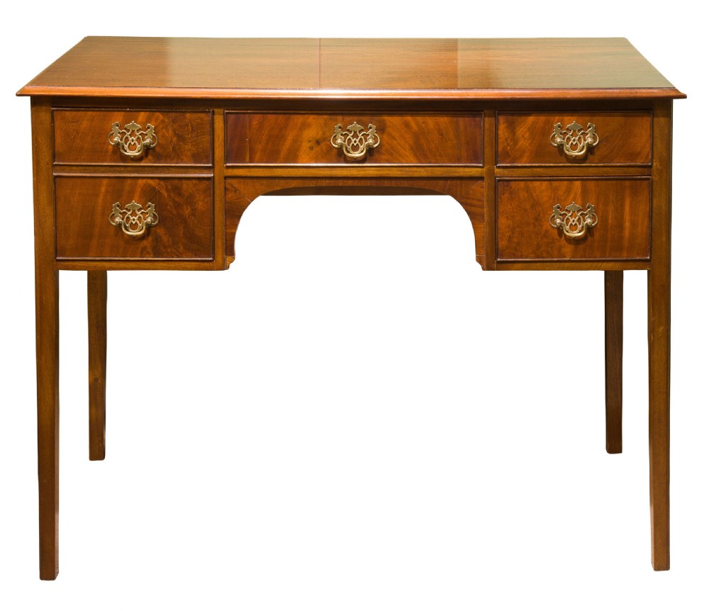 George III Style Mahogany Dressing Table c.1900 View II