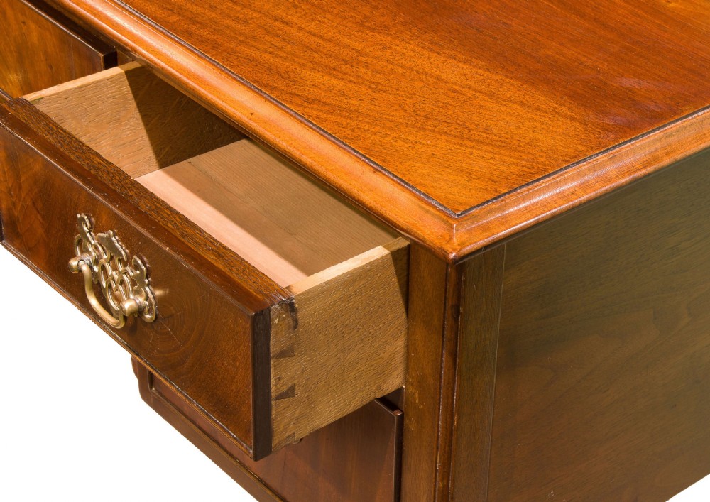 George III Style Mahogany Dressing Table c.1900 View V