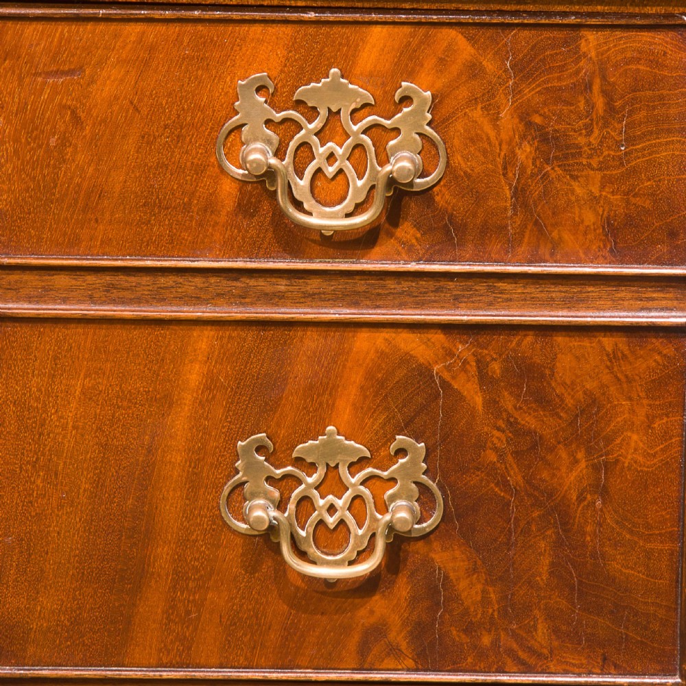 George III Style Mahogany Dressing Table c.1900 View VI