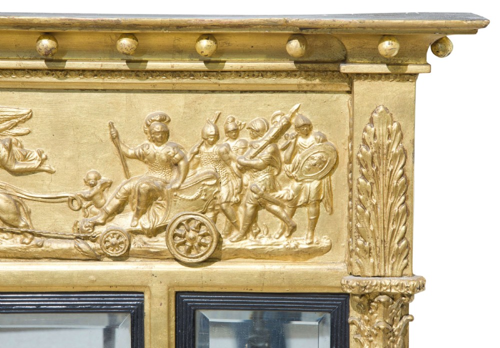 19thc overmantel mirror View II