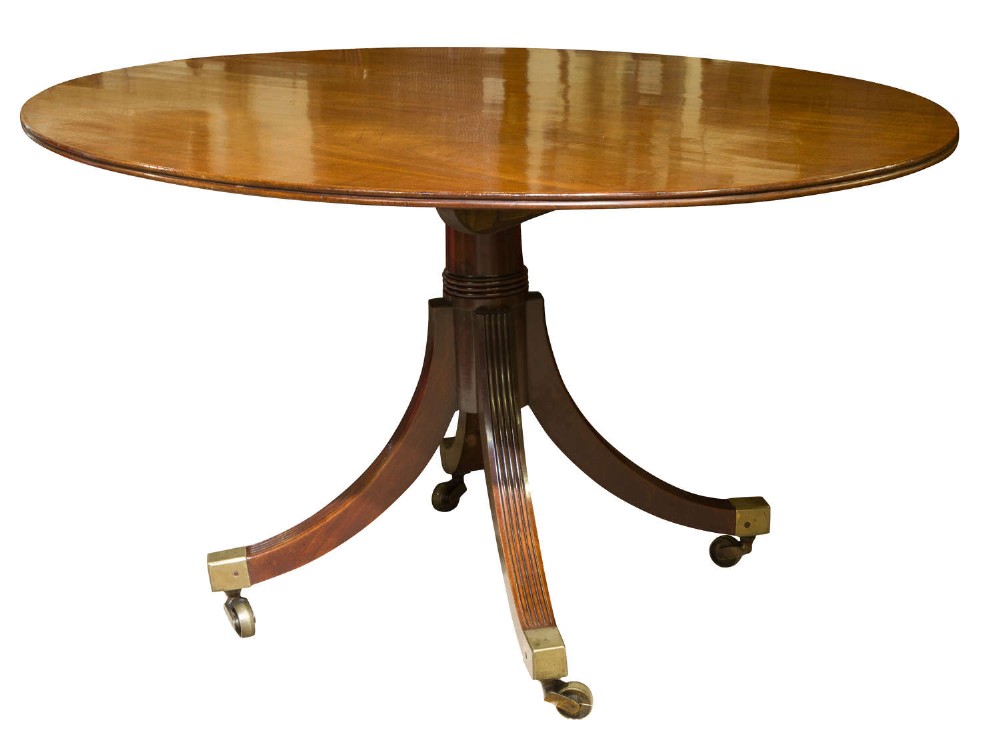 George III Oval Mahogany Breakfast Table