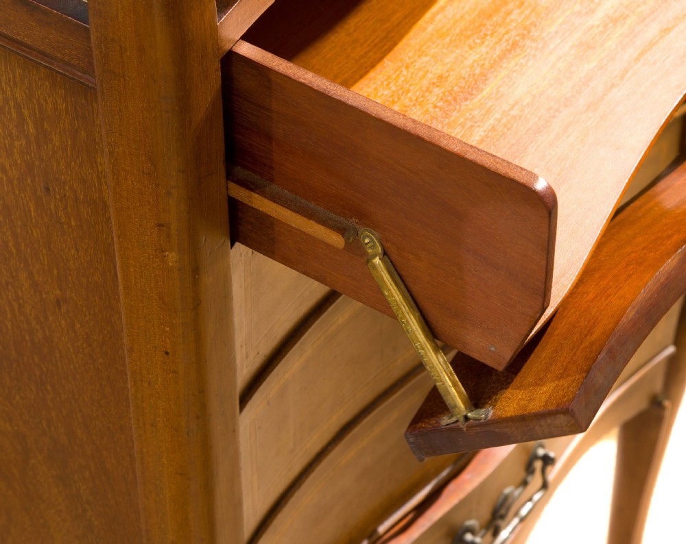 Edwardian String-inlaid Music Cabinet View VI