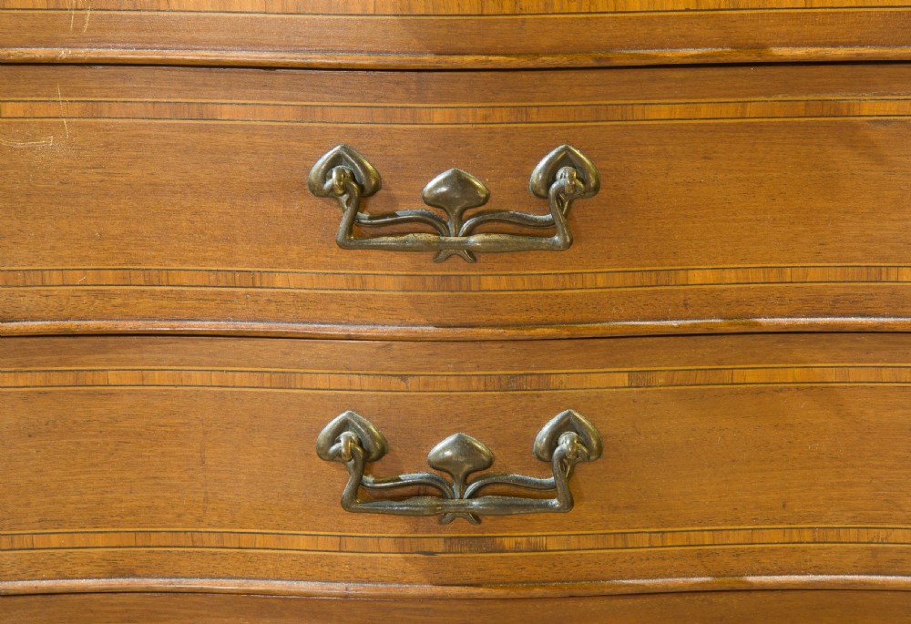 Edwardian String-inlaid Music Cabinet View VII