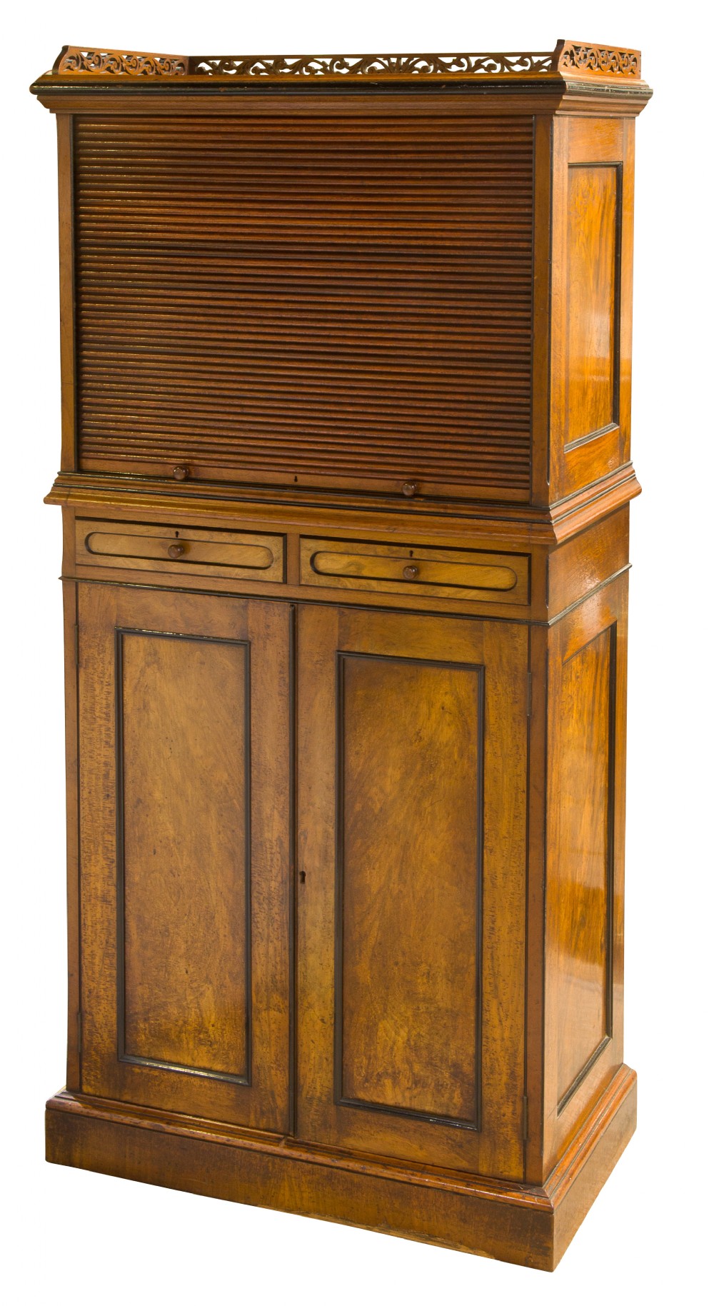 Walnut Dentists Cabinet