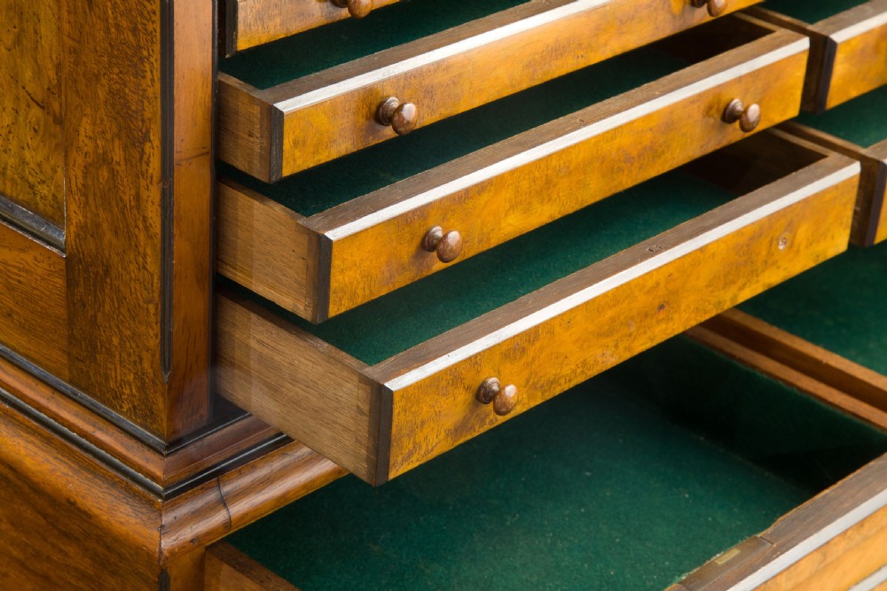 Walnut Dentists Cabinet View VI