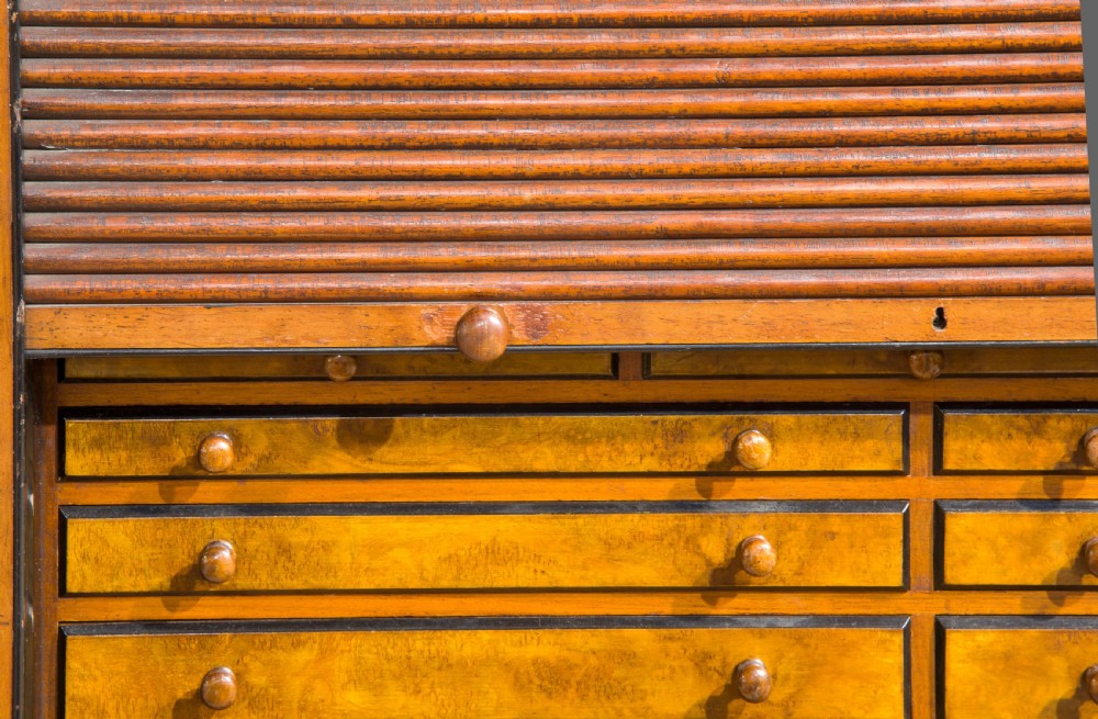 Walnut Dentists Cabinet View VII