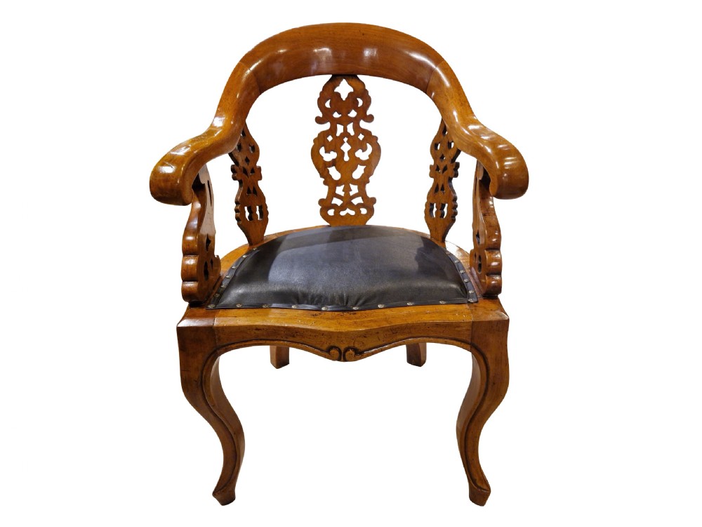 Walnut Captains Chair View V