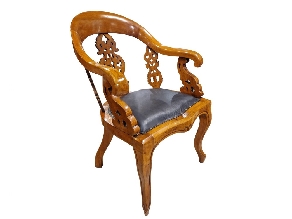 Walnut Captains Chair View II