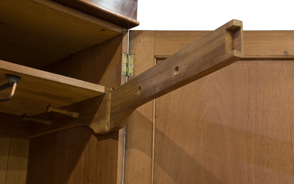 Victorian Mahogany Wardrobe View IV