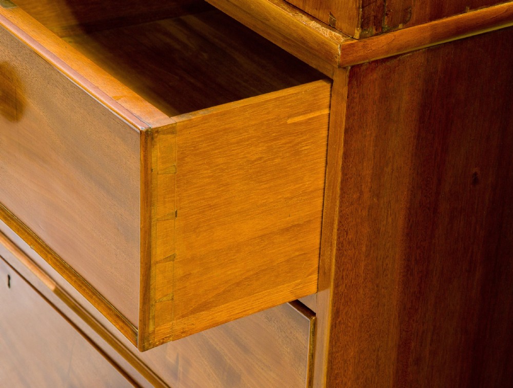Victorian Mahogany Linen Press View V