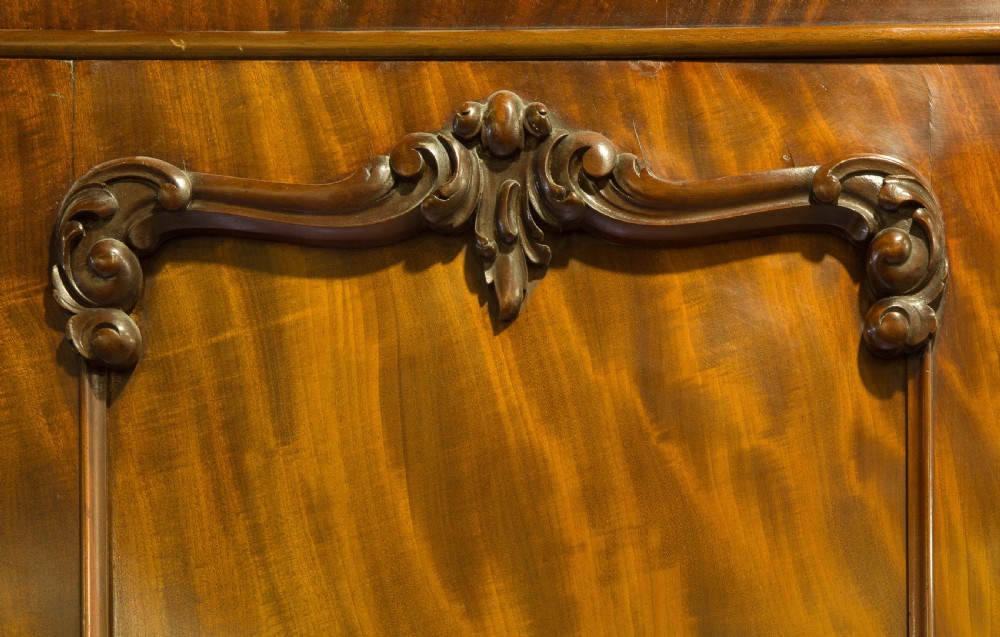 Victorian Mahogany Linen Press View VII